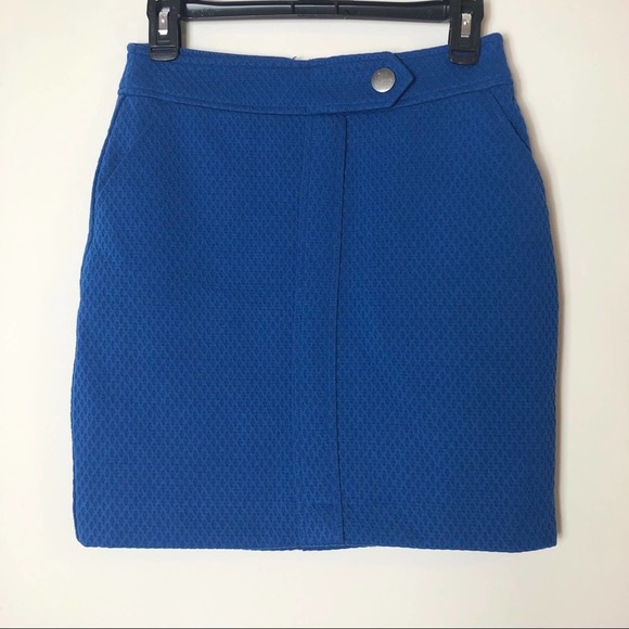 Banana Republic Blue Skirt - Picture 1 of 6